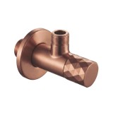 Robinet colțar Diamond 03 1/2" x 3/8" Brush Copper