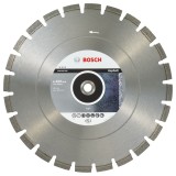 Bosch Best disc diamantat 400x25.4x12 mm pentru asfalt