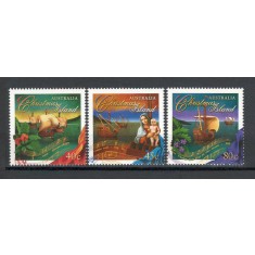 Christmas Island 1996 Mi 423/25 MNH, nestampilat - Craciun