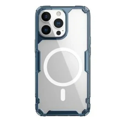 Husa Cover Nillkin Nature TPU PRO Magnetic pentru iPhone 13 Pro Albastru foto