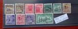 TS21 - Timbre serie Italia 1944 Mi650-660 incompleta, Stampilat