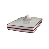 Set Saltea ortopedica cu arcuri Roza Super Lux Ortopedic 140x200x25cm, fermitate mediu-tare, plasa arcuri Bonell, fara vara-iarna, aerisire spaceair,