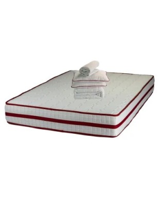 Set Avantaj saltea Roza Super Lux Ortopedica 160x200x26 plus 2 perne 50 x70 plus Husa plus Pilota microfibra iarna 180x200 foto