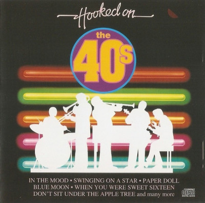 CD The Al Saxon Forties Band &amp;lrm;&amp;ndash; Hooked On The 40s (40 Non-Stop Greats), jazz foto