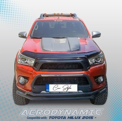 Deflector capota compatibil Toyota Hilux 2015-&amp;gt; Cod: 33021 / DEF4 foto