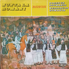 Disc vinil, LP. NUNTA LA ROMANI NR.3 BIHOR. SET 2 DISCURI VINIL-ORCHESTRA CRISANA DIN ORADEA