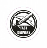 Abtibild &amp;quot;FAST DELIVERY&amp;quot; Cod:TAG 002 / T4 Automotive TrustedCars, Oem