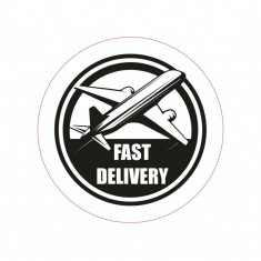Abtibild &quot;FAST DELIVERY&quot; Cod:TAG 002 / T4 Automotive TrustedCars