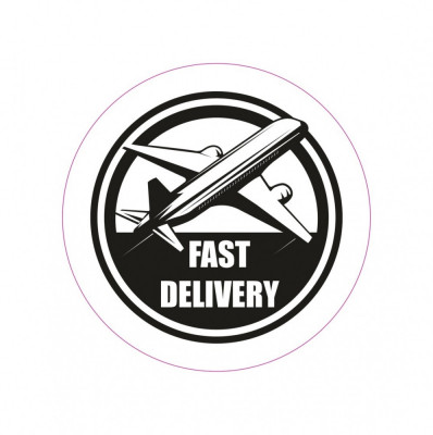 Abtibild &amp;amp;quot;FAST DELIVERY&amp;amp;quot; Cod:TAG 002 / T4 Automotive TrustedCars foto