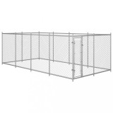 VidaXL Padoc pentru c&acirc;ini de exterior, 8 x 4 x 2 m