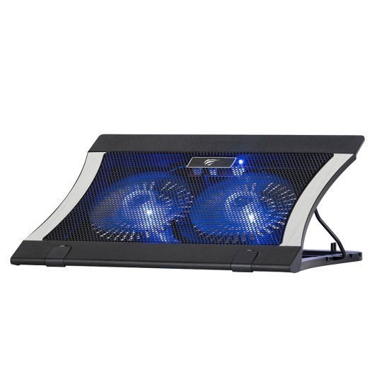 Stand pentru Racire 9 - 17, 2x USB, 1000RPM - Havit (F2051) - Black