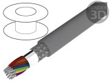 Cablu Alpha Wire C&amp;C 20x20AWG PVC gri &icirc;nchis 600V 30,5m