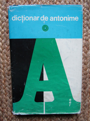 Dictionar de antonime - Marin Buca foto