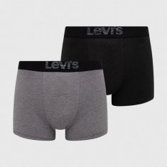 Levi's boxeri bărbați, culoarea negru 37149.0625-greyblack