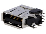 Soclu USB A PCB THT 90&deg; 4 pini, MOLEX