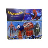 Figurine eroi Spiderman si Goblin cu pistol