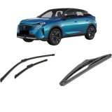 Cumpara ieftin Set 3 stergatoare PEUGEOT 3008 III (KA, KB, KC) 2023-2024, pentru parbriz si luneta, Bosch Twin-Aerotwin