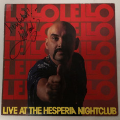 [Vinil] Lello Tartarino - Live at the Hisperia Nightclub - album pe vinil foto