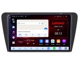 Navigatie Lenovo pentru Skoda Octavia 3, Android, QLED, 8GB+128GB, 4G