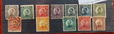 TS21 - Timbre serie Slovenia 1921 incomplet foto