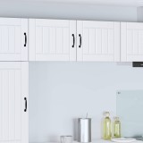 VidaXL Dulap de bucătărie 2 pcs Alb 50 x 31 x 40 cm Lemn compozit 884895