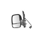Oglinda exterioara Citroen Jumpy, 02.20, Fiat Scudo, 02.20, Peugeot Expert, 02.20, partea Stanga, culoare sticla crom, oglinda cu sticla dubla,