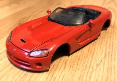 Macheta Auto Dodge Viper Metalica1 24 - Maisto