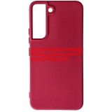 Husa Silicon Burgundy Samsung Galaxy S22, Calitate Superioara, High Copy