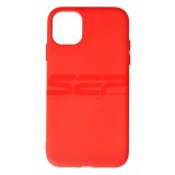 Husa Silicon iPhone 11 Rosu, High Copy, Calitate Premium