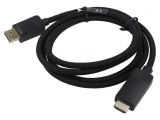 Cablu DisplayPort 1.2 la HDMI 2.0, Negru