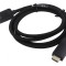 Cablu DisplayPort 1.2 la HDMI 2.0, Negru