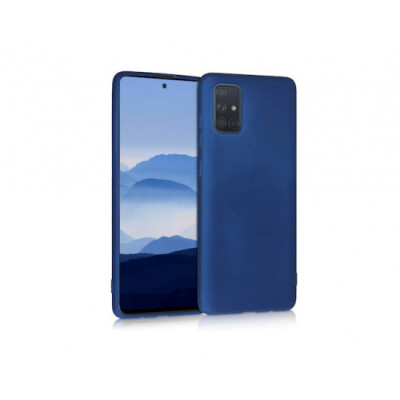Husa Samsung Galaxy A71 - Silicon Slim, Albastru foto