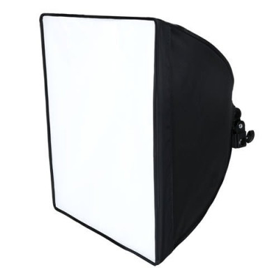 ​Softbox 60x60cm cu fasung E27 incorporat foto