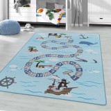 Cumpara ieftin Covor Play Albastru V1 140x200 cm