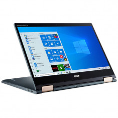 Laptop Acer Spin 7 SP714-61NA 14 inch FHD Touch Qualcomm Snapdragon SC8180XP 8GB DDR4 256GB SSD Windows 10 Pro Blue foto