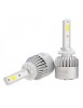 Set 2 leduri H27 COB Canbus, 6000K, putere 72W, luminozitate 8000 Lm, 12V - 24V
