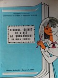 Regimul Igienic de Viata al Scolarului, Dr. Irina Chiriac, Editura Medicala 1982, Carte Medicina, 88 pagini