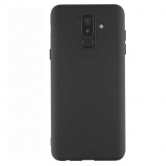 Husa spate Samsung Galaxy A6 Plus Soft TPU Neagra foto