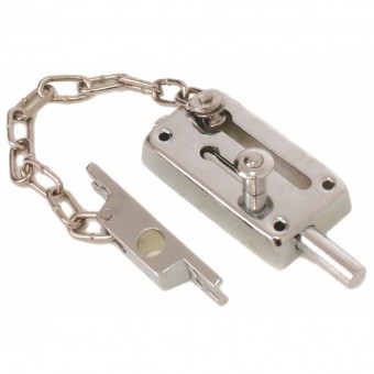 Zavor usa cu lant siguranta Topstrong 530502, lungime 16 cm foto