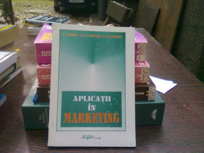 Aplicatii in marketing - L. Anghel foto