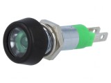 Lampă LED Control Verde 24-28V &Oslash;8.2mm