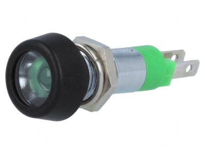 Lampă LED Control Verde 24-28V &amp;Oslash;8.2mm foto