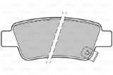VALEO 301039 FIRST set placute frana,frana disc