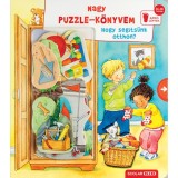 Nagy puzzle-k&ouml;nyvem - Hogy seg&iacute;ts&uuml;nk otthon? - Mila Rulff