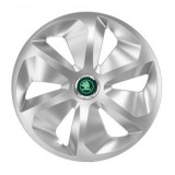 Set 4 capace roti pentru Skoda Nou Verde, model Roco Gray, R14