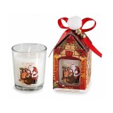 Lumanare parfumata Craciun aroma Flori de Portocal &Oslash; 5,5 cm x 6,5 H
