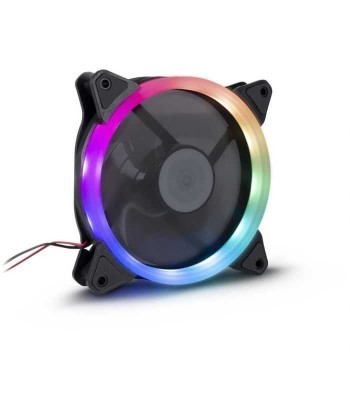 Ventilator 120x120x25mm Inter-Tech Argus iluminare RGB 900RPM 2 pini la Molex RS-051-RGB foto