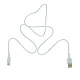 Cumpara ieftin Cablu cu conectori USB-A tata la USB-C tata, XO NB212 82773, incarcare, transfer date, 2.1A, lungime 100cm, alb