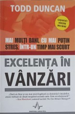 EXCELENTA IN VANZARI. MAI MULTI BANI, CU MAI PUTIN STRES INTR-UN TIMP MAI SCURT-TODD DUNCAN-248782