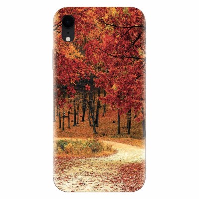Husa silicon pentru Apple Iphone XR, Autumn foto